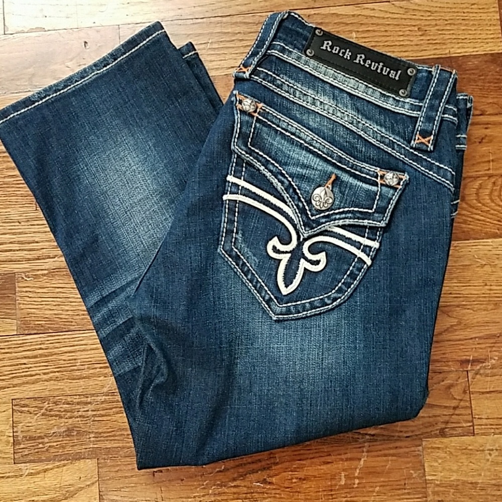 Rock Revival Ladies Stephanie Capris